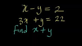Simultaneous Equation