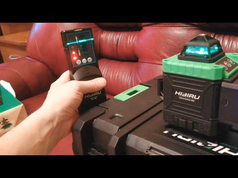 LASER LEVEL WITH LASER BEAM RECEIVER AND TRIPOD. HIBIRU OMNITRONIC PRO KIT GIVEAWAY