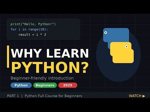 Why You Should Learn Python in 2025 | Python Introduction for Beginners (Bangla)