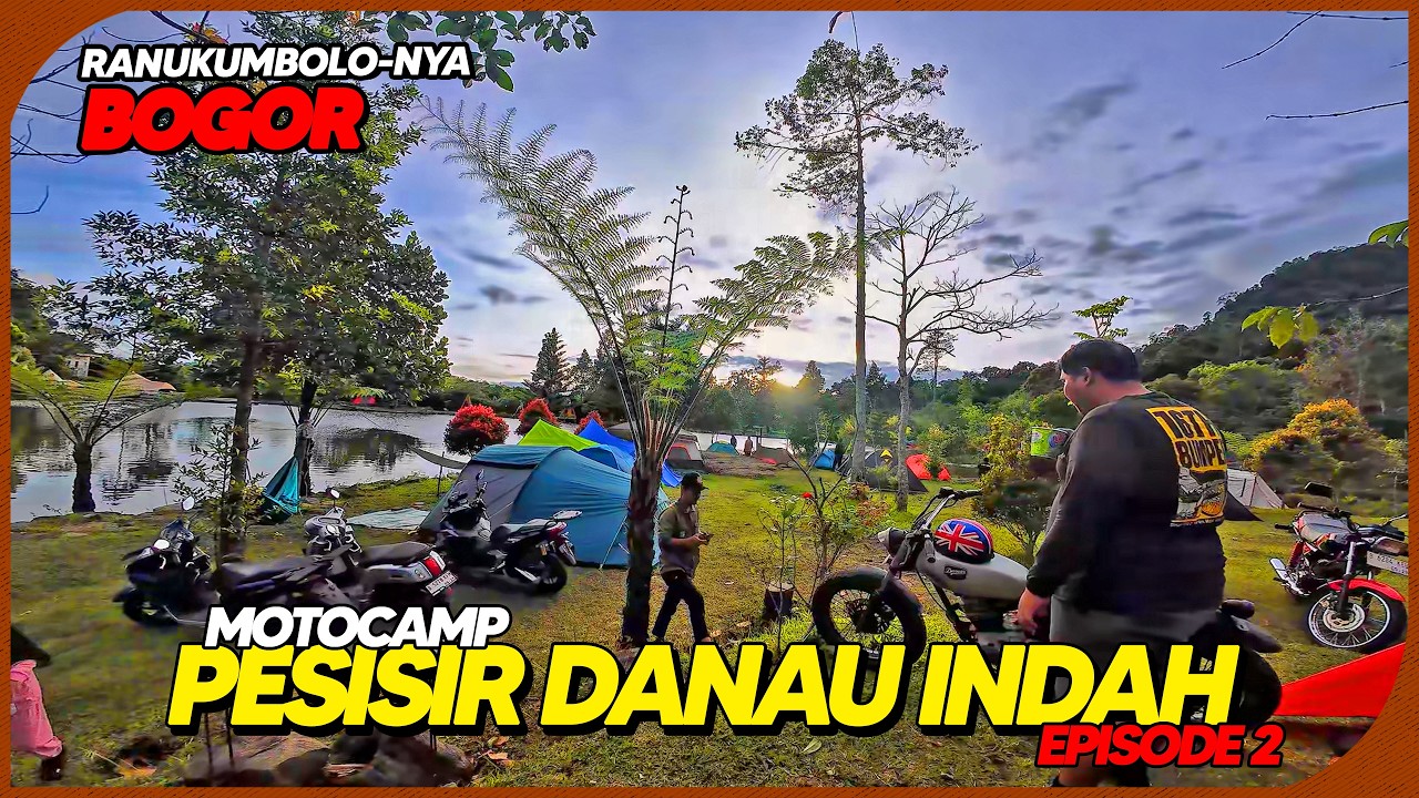 SERU BANGET NGECAMP DISINI CUYY | MOTOCAMP DI PELOSOK WILAYAH BOGOR