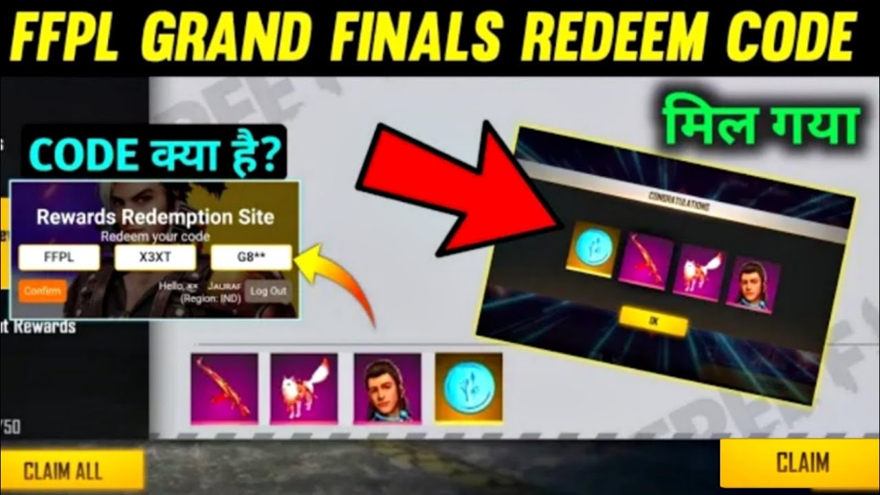 FFPL 500K WATCHING REDEEM CODE REWARDS 🤑🔥