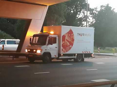 Politie, brandweer, Twente Milieu en sleepbedrijf Vorgers borne
