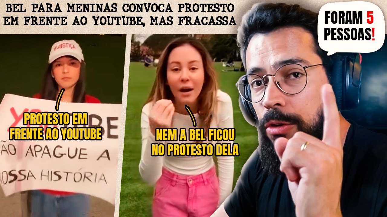 O PROTESTO DA BEL FLOPOU