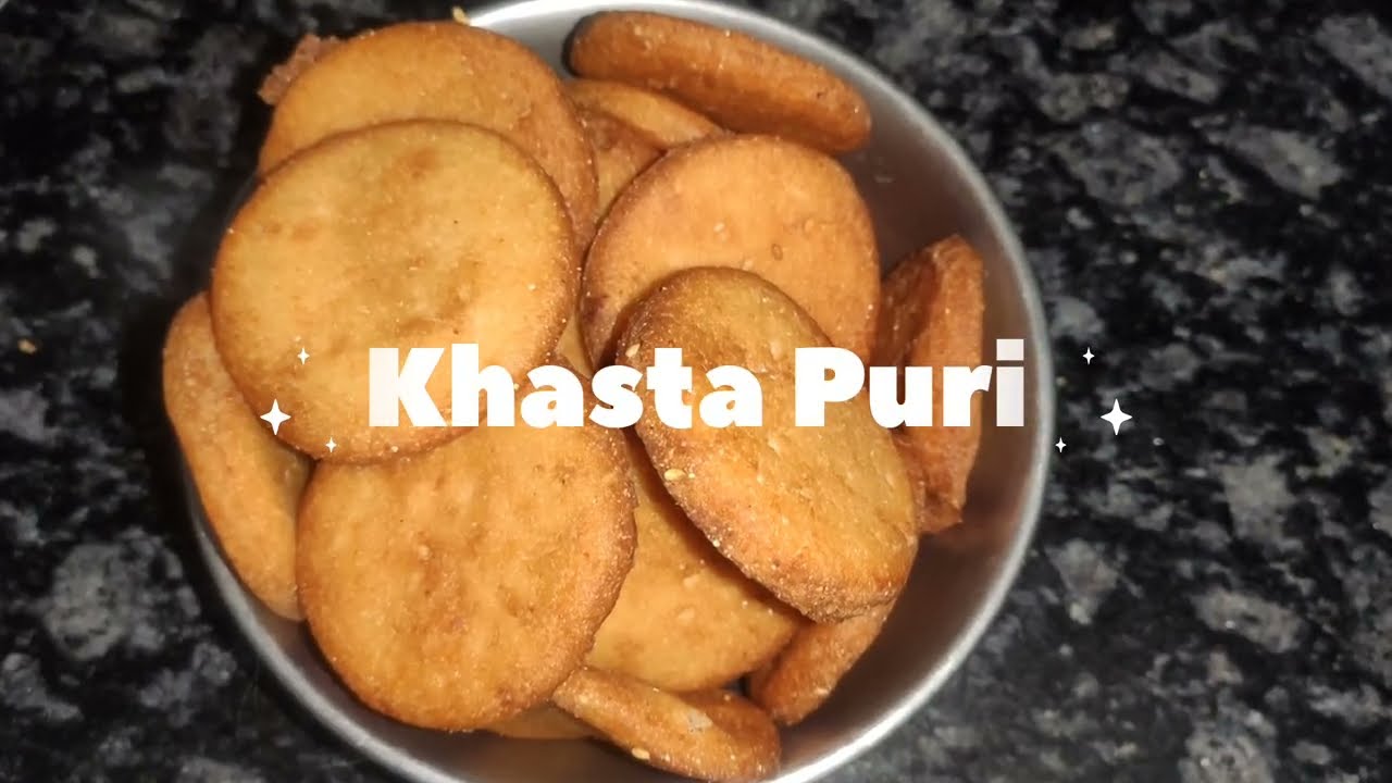 Meethi khasta Puri recipe | subscribe, like and share for more recipes like this😋✨