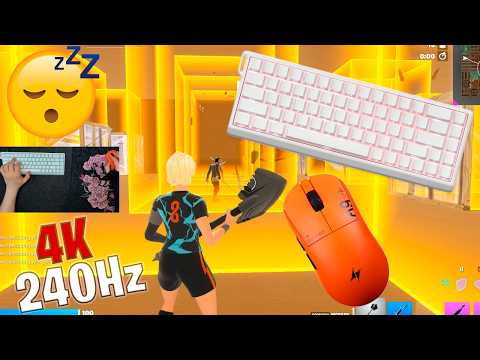 Atk Dragonfly A9 Air Unboxing ASMR 😴 Box Fight Gameplay 📦 Satisfying Keyboard Fortnite 4K 240 FPS 🏆