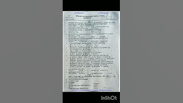 10th science 2nd revision exam question paper - 2024