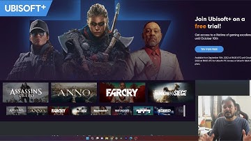 How to get Free Trial UBISOFT+ PLUS 21 DAYS UNTIL OCTOBER 10TH