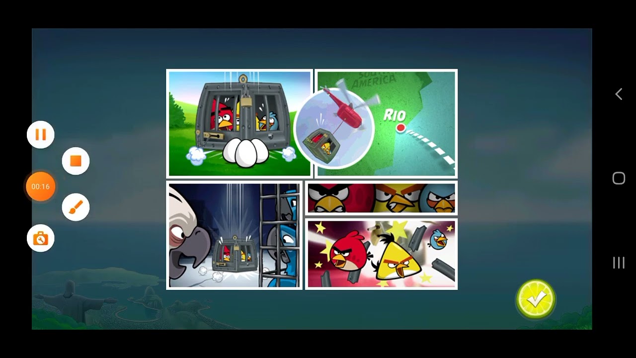 angry bird short: blu died