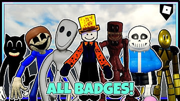 HOW TO FIND ALL 42 BADGES in Become Tiky and Everything Else Again | ROBLOX