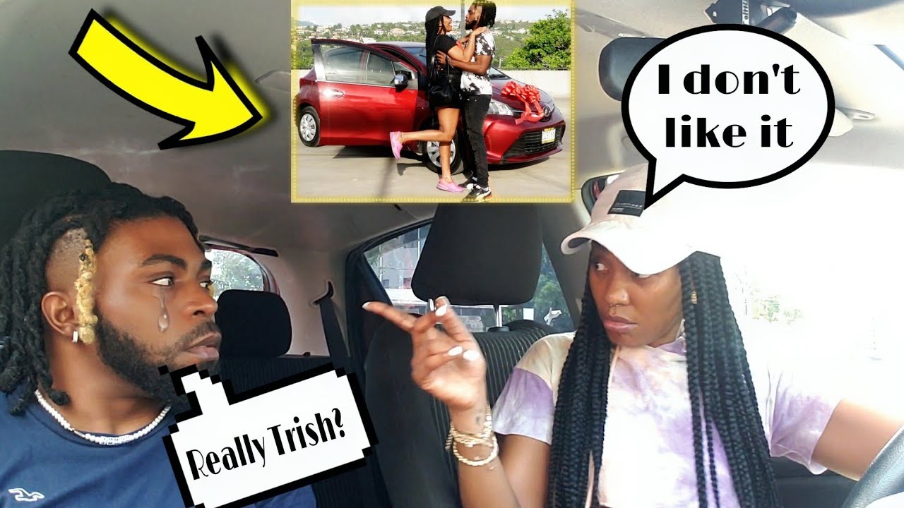 My Boyfriend Surprised Me With My Dream Car * Disappointed * - YouTube
