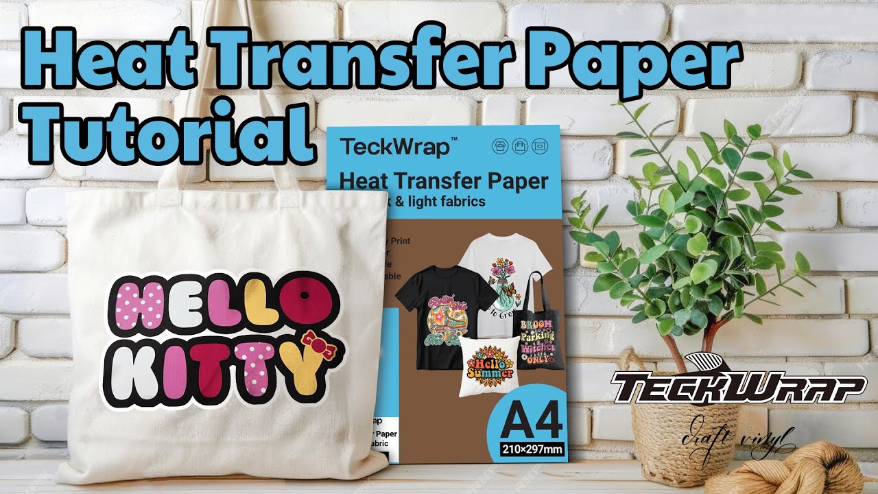 Inkjet Heat Transfer Paper | Craft Tutorial 