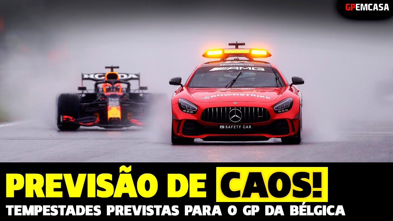 Gp Da Bélgica Pode Ser Seriamente Afetado Pela Chuva E Caos É Previsto | Fórmula 1 | Gp Em Casa