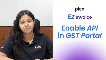 GST Portal manage API access | Connect with Pice