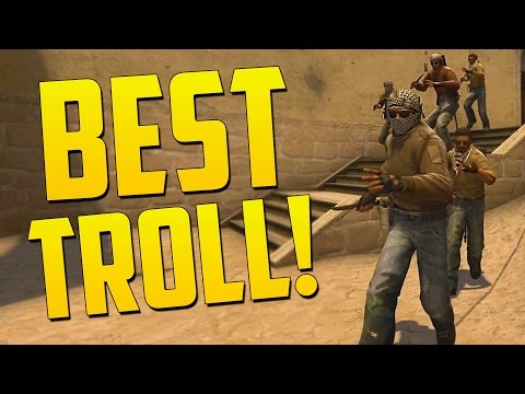 BEST EVER TROLL STRATEGY - CS GO Funny Moments in Competitive