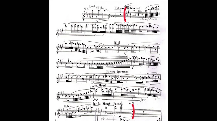 Robert Winn plays Daphnis and Chloe (flute solo)