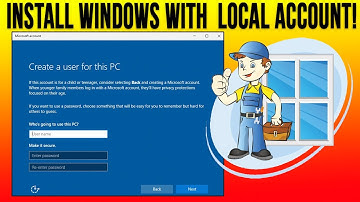 How to Install Windows with a Local Account Rather Than a Microsoft Account