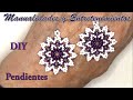 DIY - Pendientes Mandala-2