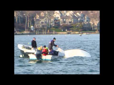 Norwalk YC Frostbite Sailing Pictures 2015 16
