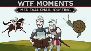 The Earliest Memes  Medieval Snail Jousting