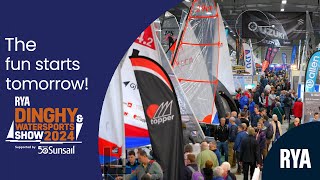 The fun starts tomorrow! Join us at the RYA Dinghy & Watersports Show 2024 at Farnborough Int by Royal Yachting Association - RYA 345 views 2 months ago 24 seconds