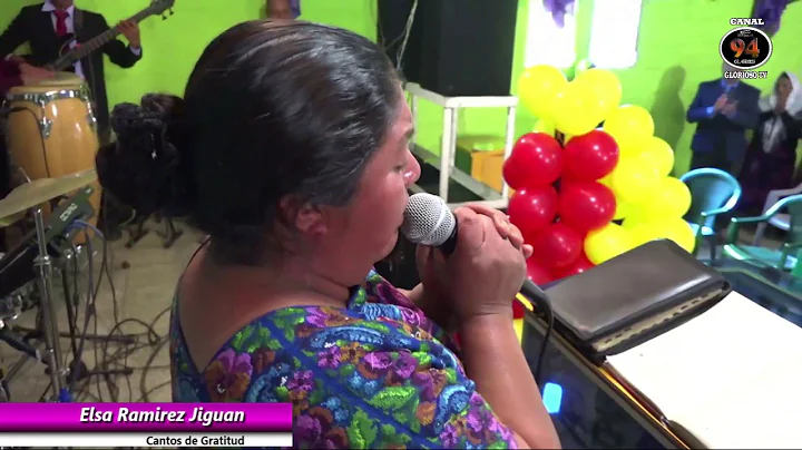 Solista Elsa Ramrez Jigua Cantos de gratitud