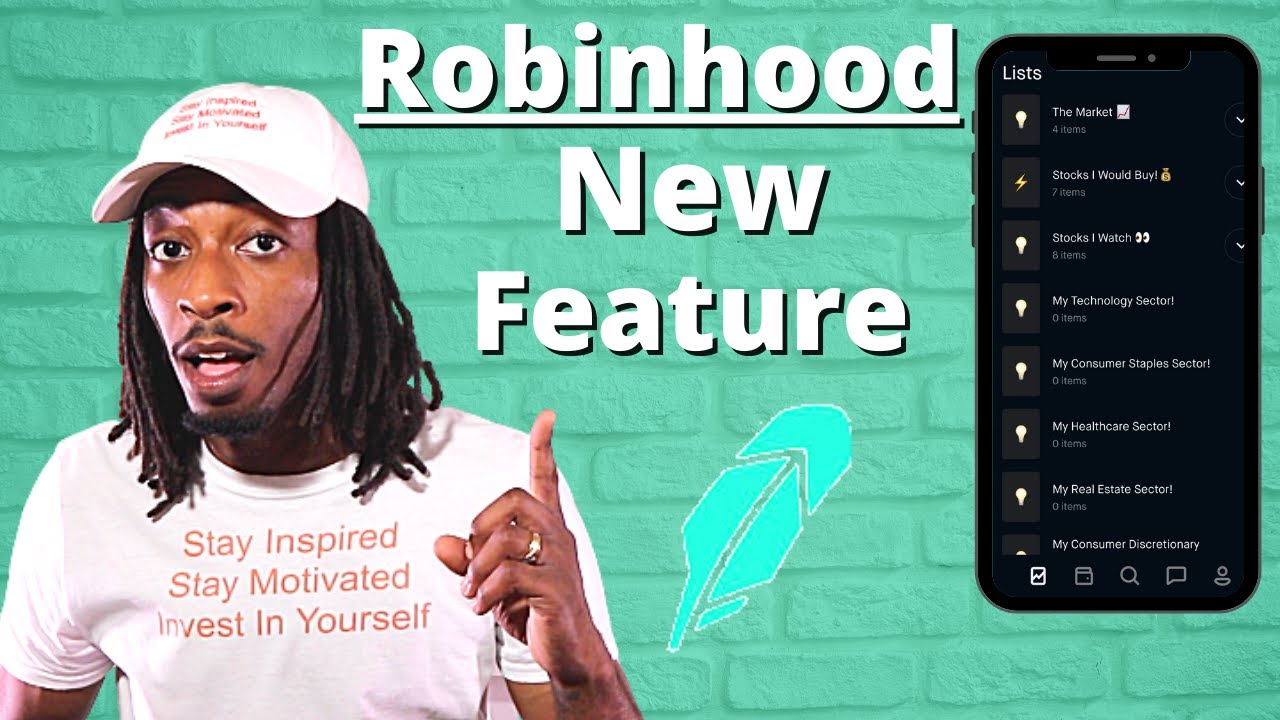 Robinhood Lists Feature: How To Use It! (NEW UPDATE)