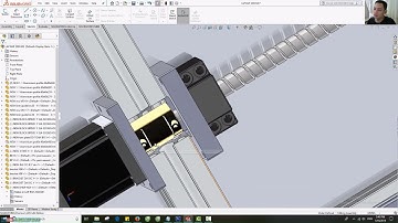 [DIY CNC - SolidWorks 2018] 15. Nhược Điểm Khung Trục Y Cần Phải Khắc Phục
