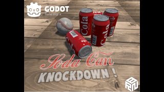 Soda Can Knockdown - Godot 4.1 screenshot 4