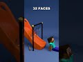 Steve VS Glass 3D simulation