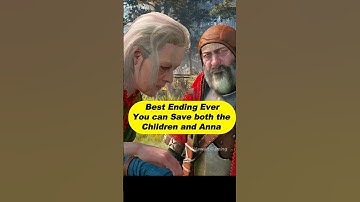 Best Ending Ever | Free Anna and the children from the crones | Family Matters #shorts #geralt #rpg