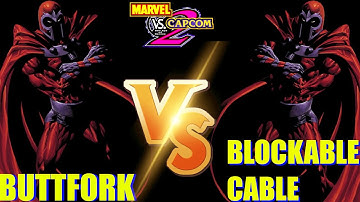 MvC2 Mvci Umvc3 BlockableCable vs ButtFork