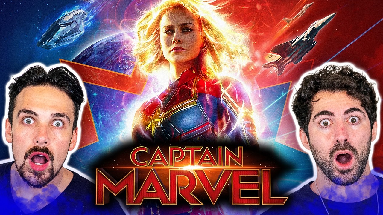 *CAPTAIN MARVEL* is UNBELIEVABLY STRONG | First Time Watching | Movie Reaction | Review