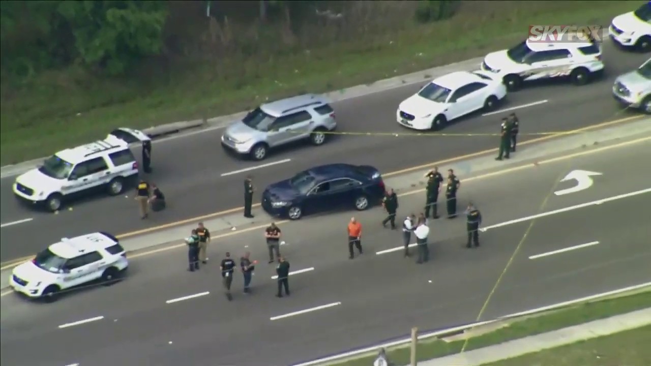 Pursuit of carjacking suspect ends on SR 44 in Volusia County - YouTube