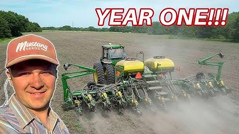 I Plant My FIRST Corn Crop Ever With My Auction Tractor and Planter!