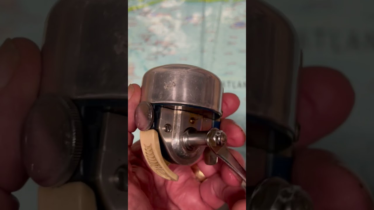 Pflueger Polaris 86 spin cast fishing reel of the day #fish - YouTube