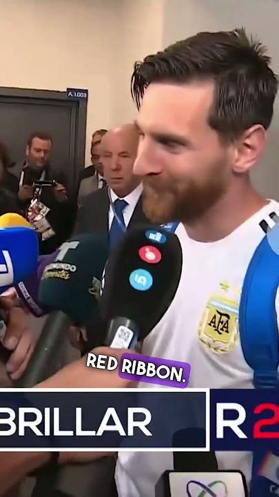 Messi’s Lucky Red Ribbon is the greatest story in sports 🙏