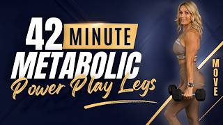 42 Minute Metabolic Power Play Legs | Brutal Leg Day!