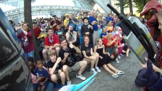 Dragon*Con 2015 Parade footage Helmet Cam Video
