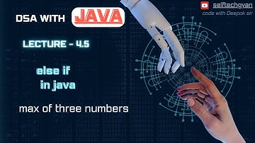 max of two number | dsa with java | java programming | java tutorial
