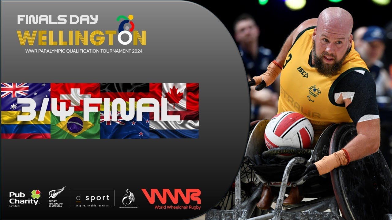 Day 5 | Wellington | 3/4 BRONZE FINAL | WWR Paralympic Qualifying Tournament 2024