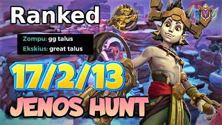 Solo Tank Terminus vs Inara + Nyx | Almost Impossible Match (Inner Strength) TALUS Paladins Ranked