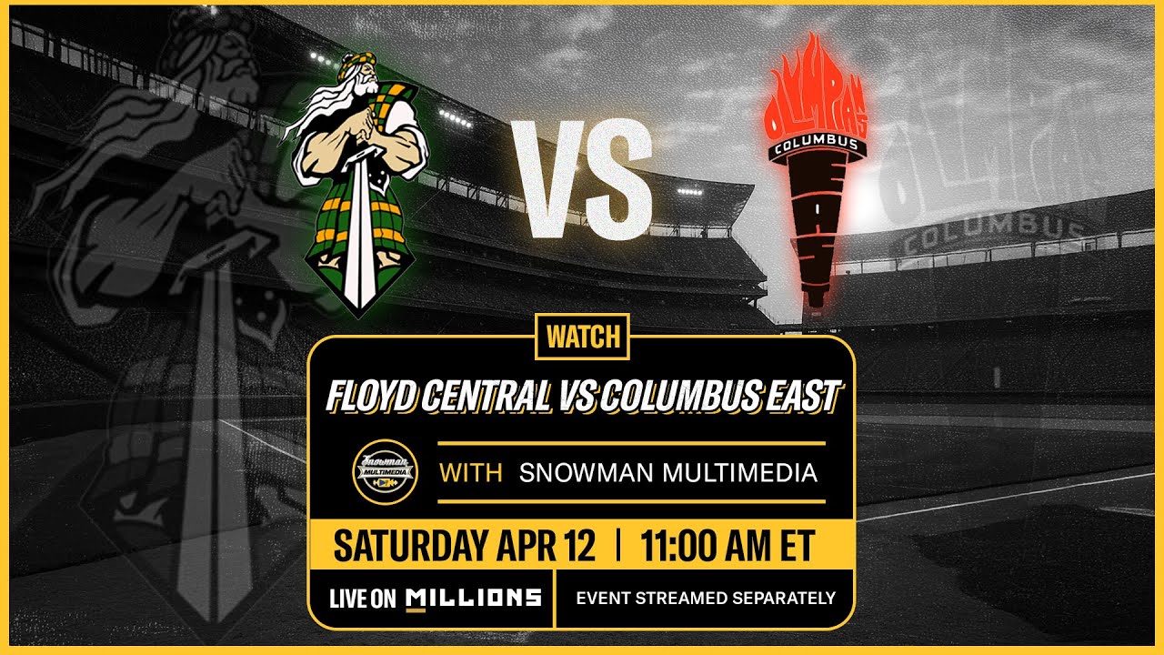 Columbus East Olympians vs Floyd Central Highlanders | Conference Doubleheader | Snowman Sportsnet