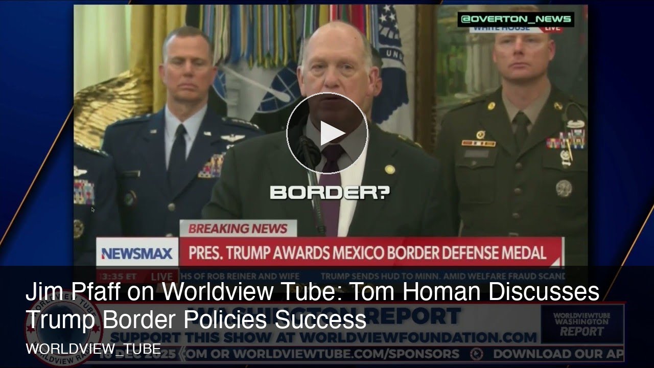 Jim Pfaff Warns GOP: Codify Trump's Border Wins or Face 2026 Wipeout | Dec 17, 2025