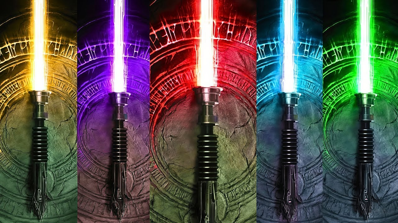 ПОЛНОЕ Объяснение ВСЕХ ЦВЕТОВ Световых Мечей из Звёздных войн