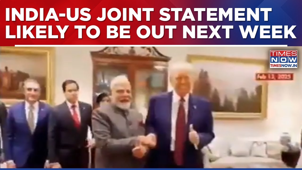Indo-US Trade Deal Fine Print In Focus; Joint Statement Likely Next Week As Final Draft Takes Shape
