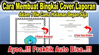 Cara Membuat Bingkai di Word dalam satu file Hanya 1 Halaman saja.