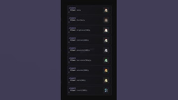 Image filters in CSS