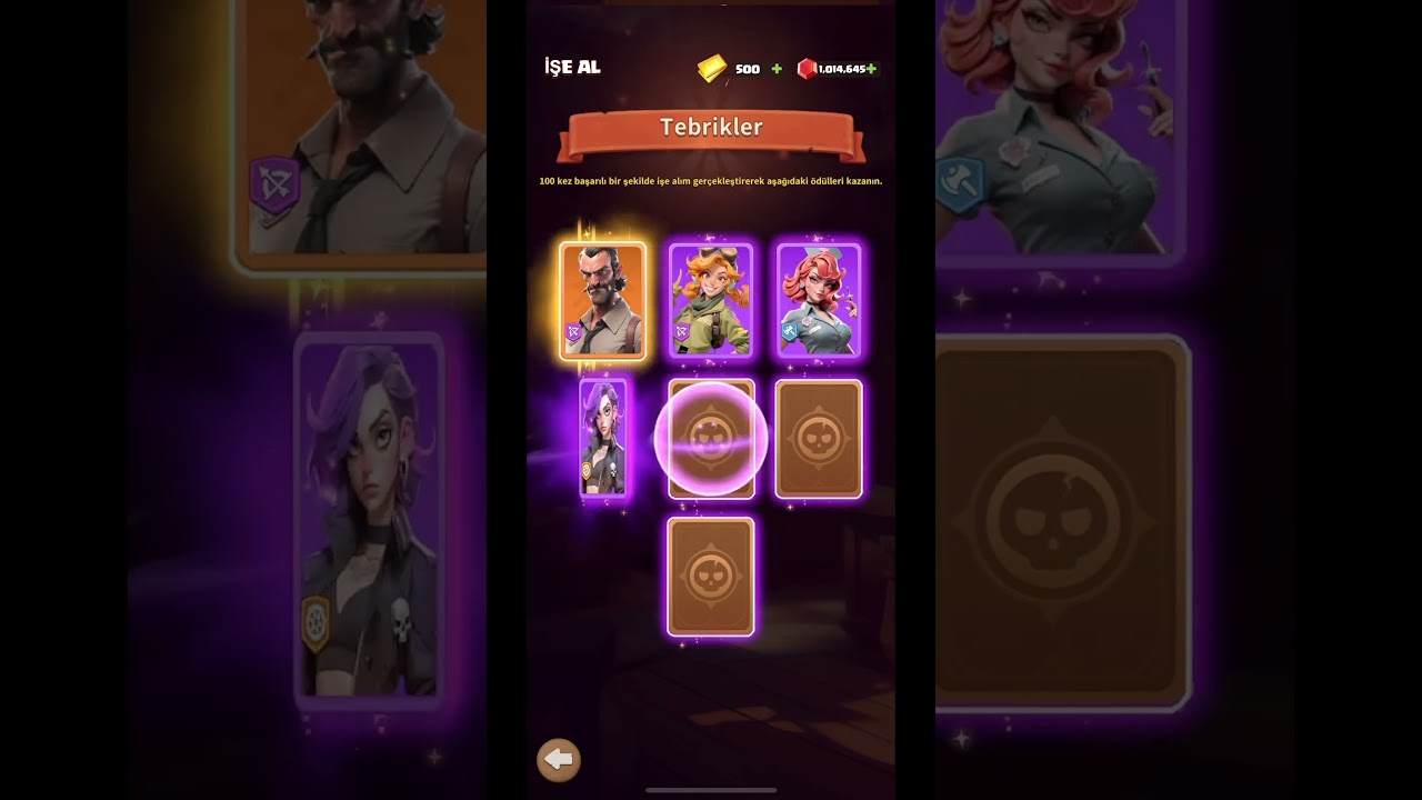 1100 Kahraman İşe Alım-Dark War Survival 