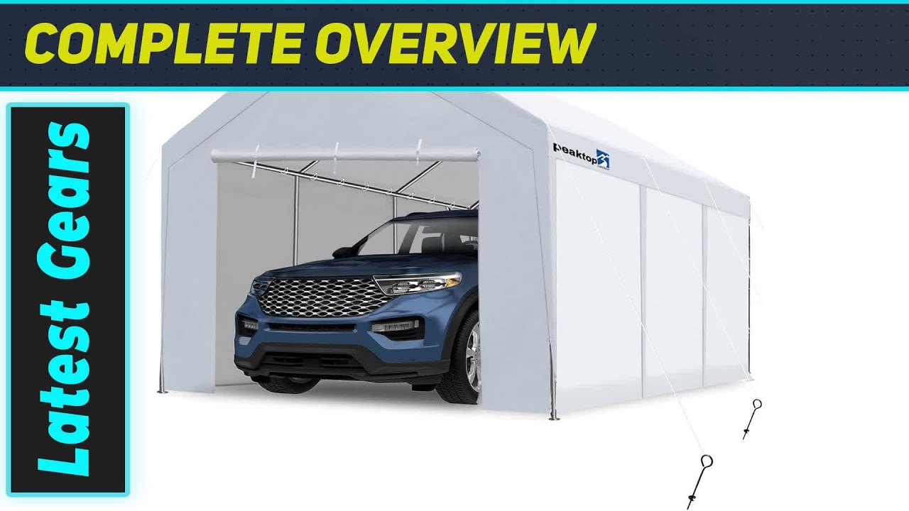 PEAKTOP 10'x20' Carport: BEST Heavy-Duty Shelter?