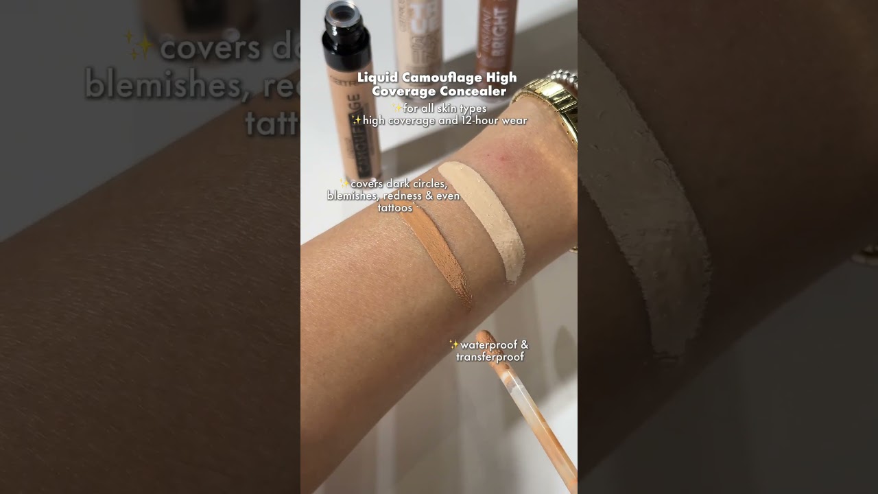 Which CONCEALER is YOUR match? 💛✨